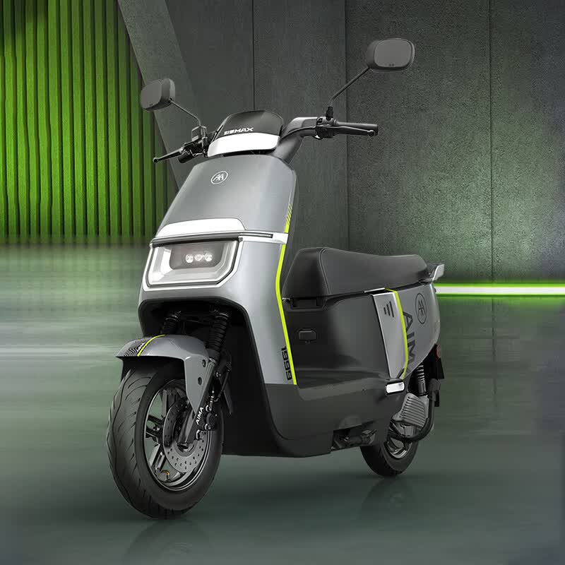 爱玛领航官72V22AH石墨烯电池璀璨灰电动摩托车 2599元 - 86线报