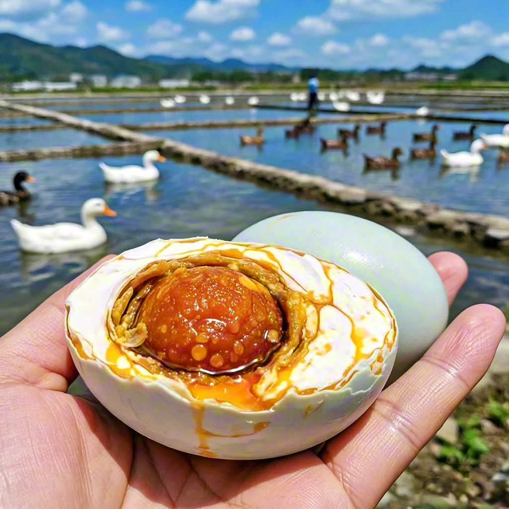 正宗咸鸭蛋50g/枚流油即食10枚精选 5.48元 - 86线报