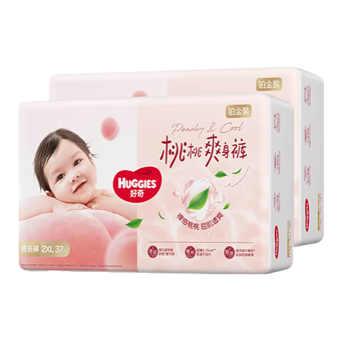 好奇小桃裤XXL码拉拉裤74片 108.99元 - 86线报