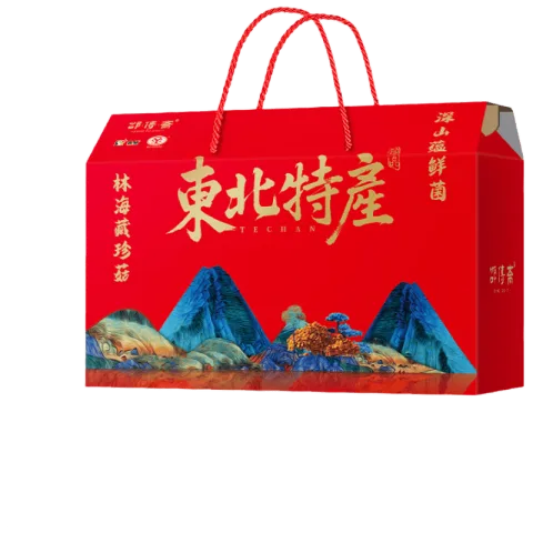 邵傅斋 黑龙江东北特产礼盒 黑木耳鹿茸菇干货320g/1箱 21.76元（需试用） 图片 1