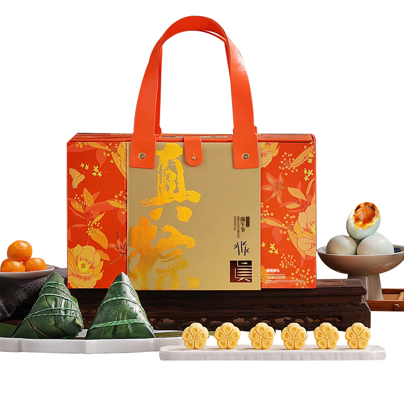 一品巷子真真老老粽子礼盒嘉兴特产咸鸭蛋黄鲜肉粽1730g 59.7元 - 86线报