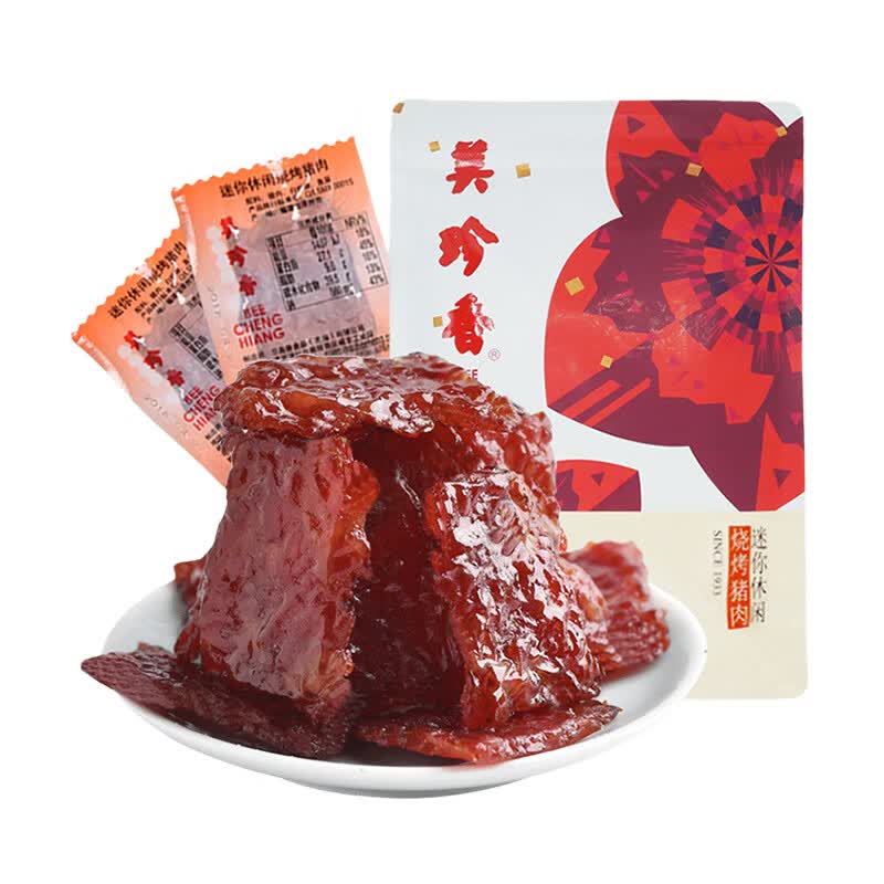 美珍香迷你休闲烧烤猪肉200g 30.6元 - 86线报