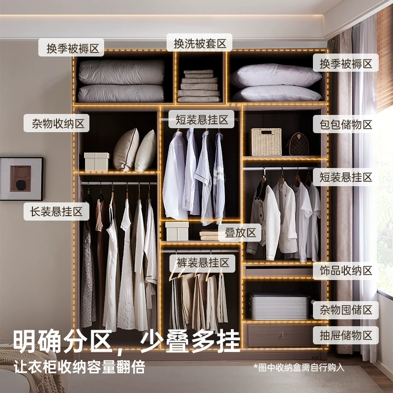 全友现代简约推拉门衣柜 602.65元 - 86线报