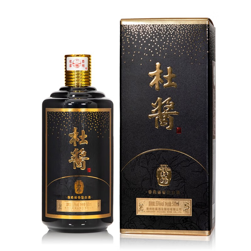 杜酱封坛茅台镇53度酱香型白酒500mL6瓶 369元 - 86线报
