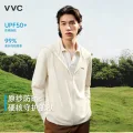 VVC 防晒衣男女同款冰丝凉感户外防晒外套 奶油米 M 券后48元 图片 1