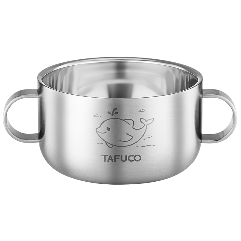 泰福高TAFUCO 316L不锈钢双耳辅食碗 20.96元 - 86线报 泰福高TAFUCO 316L不锈钢双耳辅食碗 20.96元 - 86线报