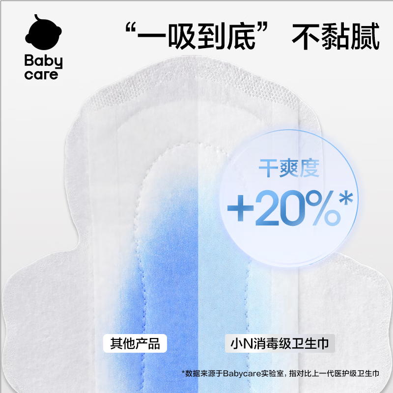 小N babycare卫生巾240mm10片消毒级日用女经期姨妈巾 2.38元 - 86线报