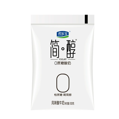 君乐宝简醇酸奶0蔗糖100g×10袋 15.42元 - 86线报 君乐宝简醇酸奶0蔗糖100g×10袋 15.42元 - 86线报
