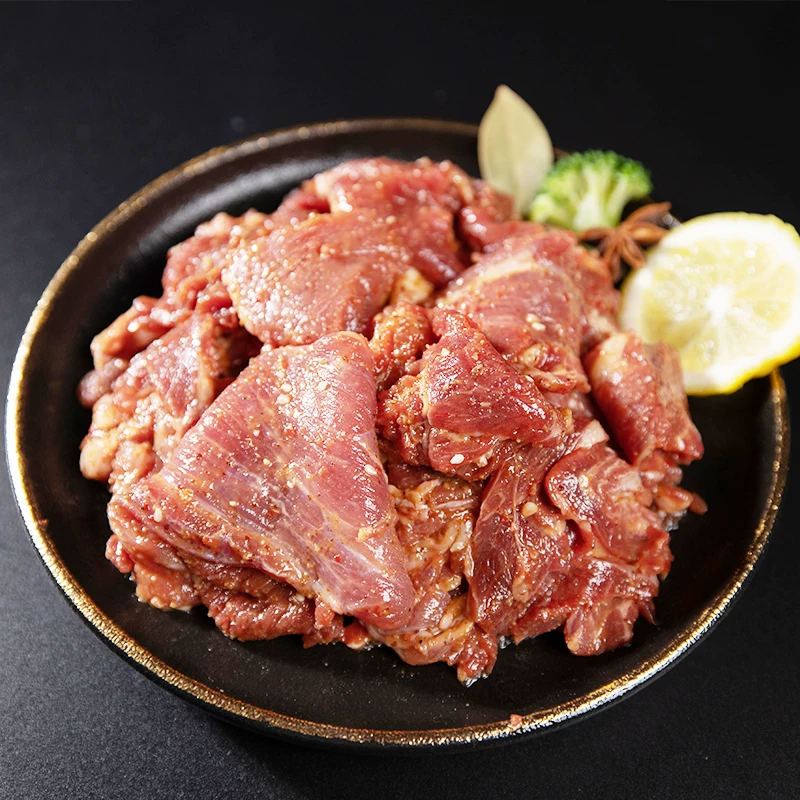 大庄园齐齐哈尔家庭烤肉上脑牛肉拌肉500g*3盒 93元 - 86线报