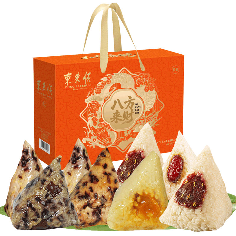 东来顺清真粽子礼盒素粽中华老字号北京特产960g*2件 40.8元 - 86线报 东来顺清真粽子礼盒素粽中华老字号北京特产960g*2件 40.8元 - 86线报
