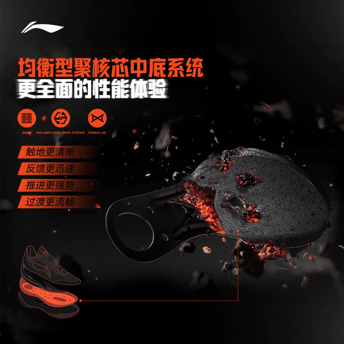 李宁利刃5V2男款篮球鞋ABAV059 344元 - 86线报