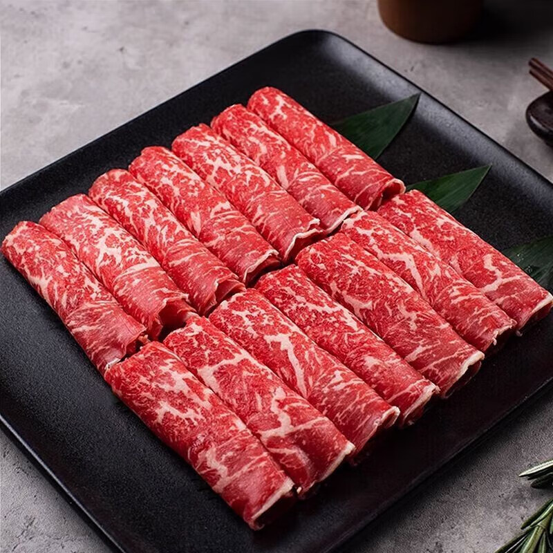 澳洲进口原切安格斯M5牛肉卷250g*1盒 23.75元 - 86线报