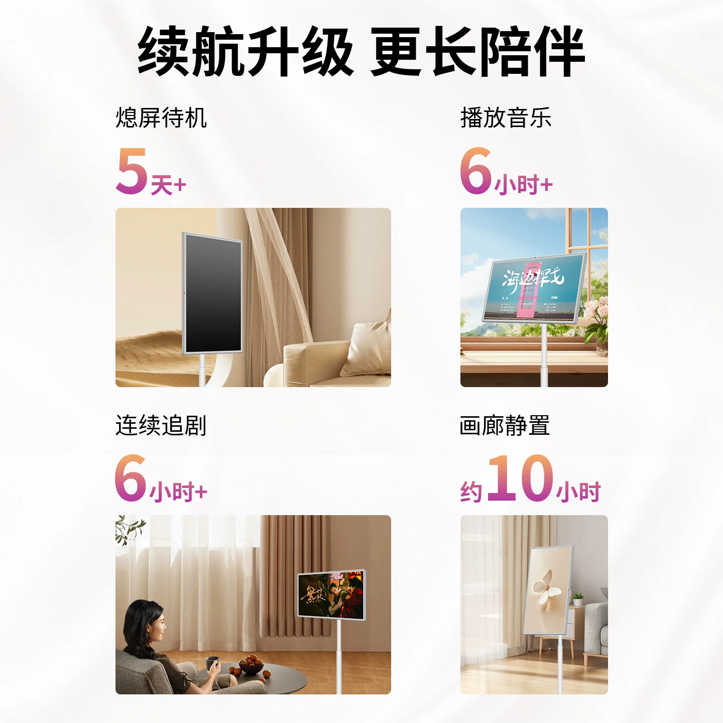 誉舰32寸大屏4k高清摄像长续航随心屏触摸屏移动闺蜜机 2431.62元 - 线报酷
