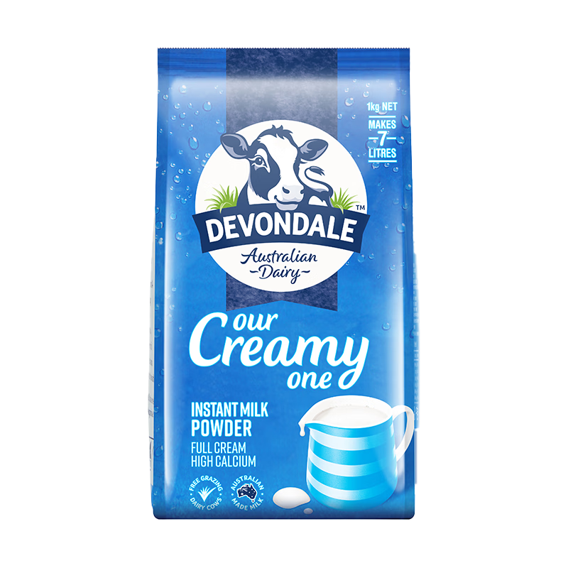 Devondale德运澳洲全脂成人奶粉1kg 60.9元 - 86线报 Devondale德运澳洲全脂成人奶粉1kg 60.9元 - 86线报