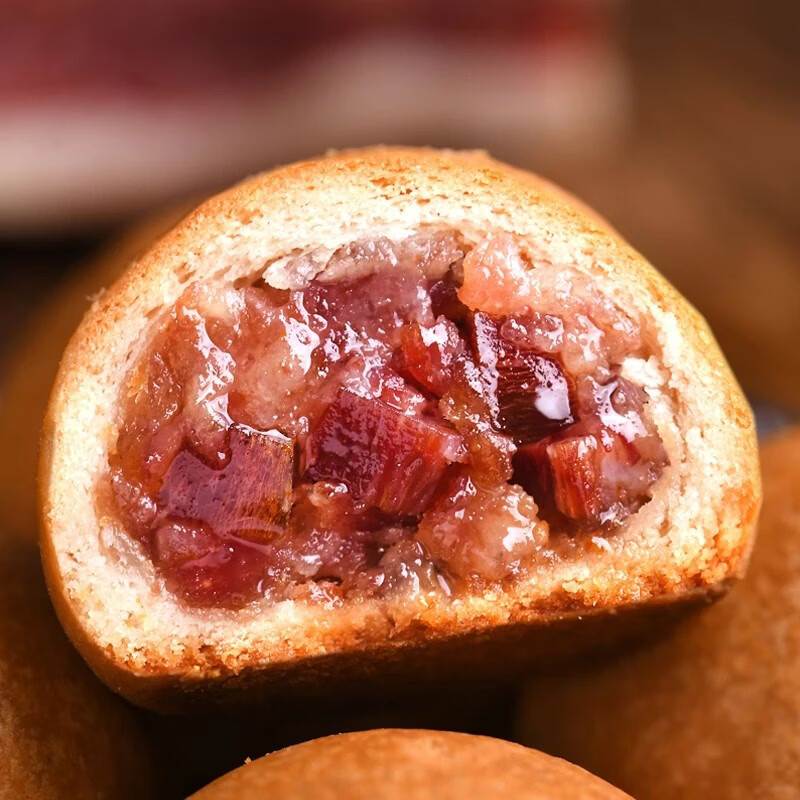 贵医月饼酥皮火腿云腿月饼礼盒400g*1盒 59.9元 - 86线报