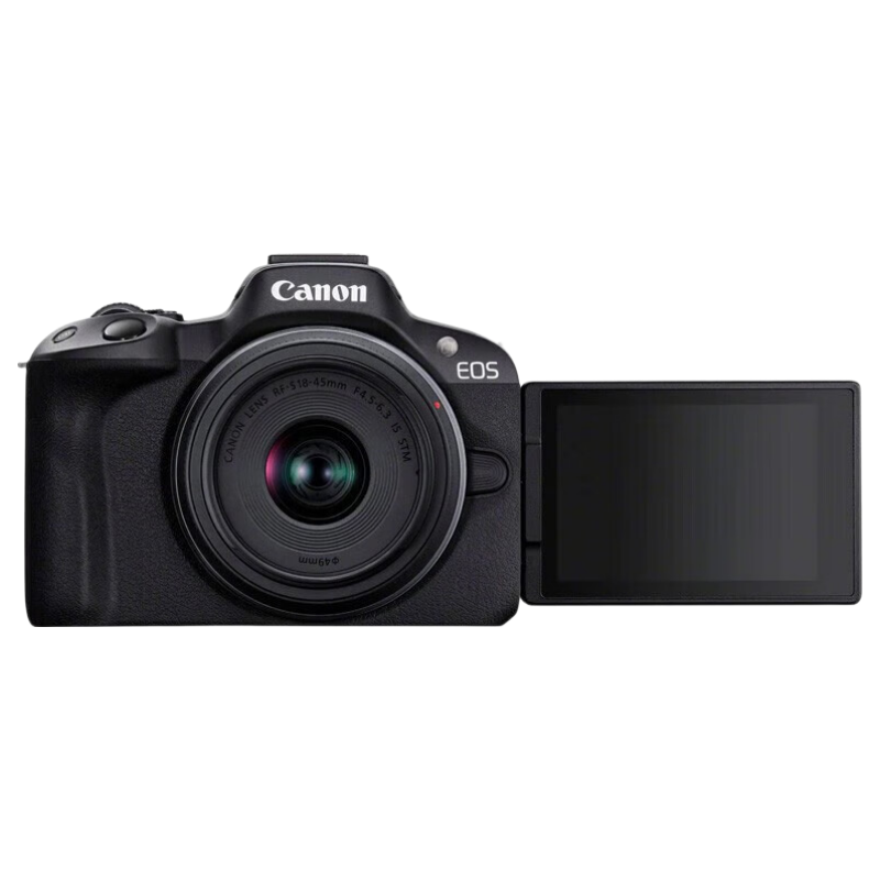 佳能 EOS R50微单相机黑色套机18-45双镜头 4949元 - 86线报 佳能 EOS R50微单相机黑色套机18-45双镜头 4949元 - 86线报