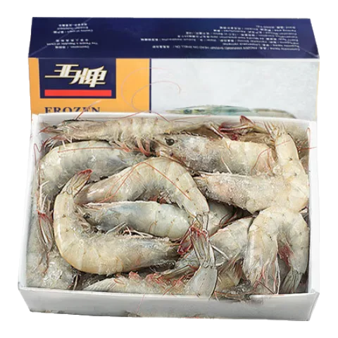 东上御品 王牌大虾 鲜活盐冻厄瓜多尔白虾 3斤 净重 15-17cm 59.8元 图片 2