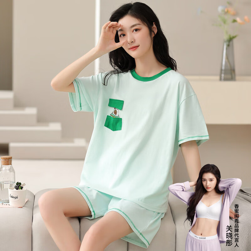 GOSO女士家居服简约舒适亲肤睡衣 21元 - 线报酷