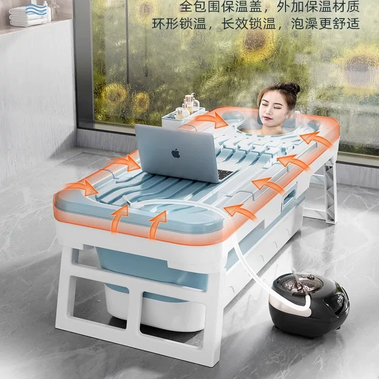 比奇尔泡澡桶大人可折叠家用浴桶成人全身汗蒸大号浴缸儿童洗澡盆沐浴盆 160元 - 86线报 比奇尔泡澡桶大人可折叠家用浴桶成人全身汗蒸大号浴缸儿童洗澡盆沐浴盆 160元 - 86线报