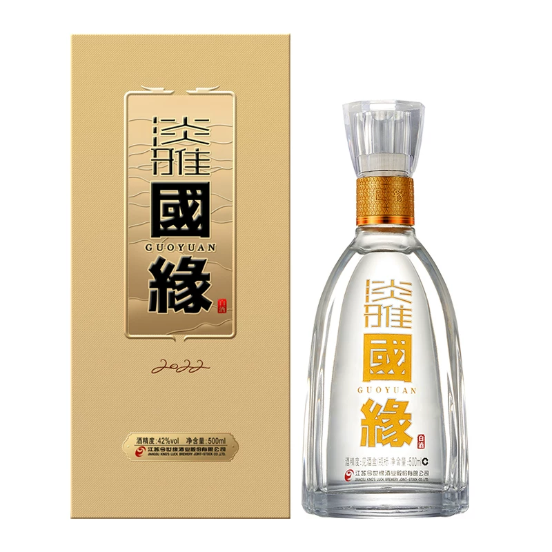 今世缘42度淡雅国缘装白酒浓香型低度柔和纯粮食送礼酒江苏版 89.2元 - 86线报