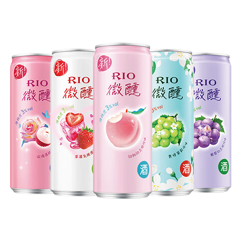 锐澳RIO预调鸡尾酒330ml×5罐 26元 - 86线报