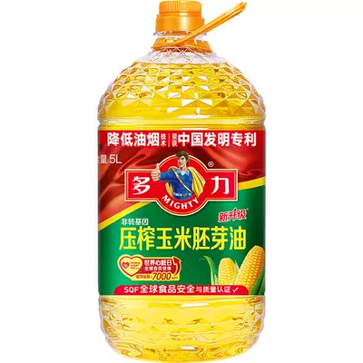 多力压榨玉米油5L非转基因含植物甾醇 50.82元 - 折送网