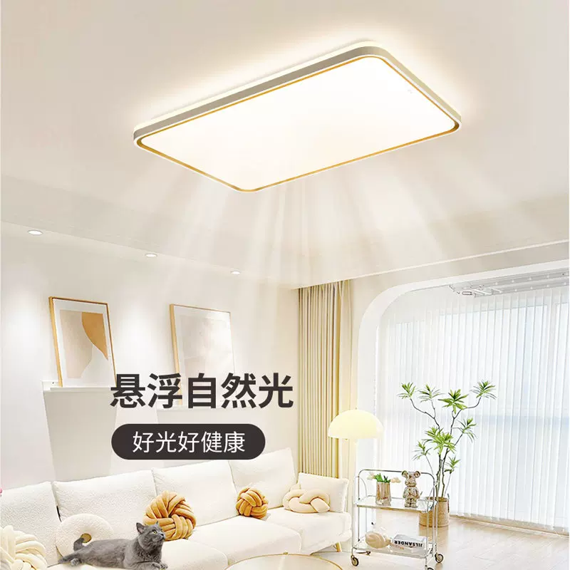 雷士照明全光谱简约现代吸顶灯客厅灯 142.5元 - 86线报