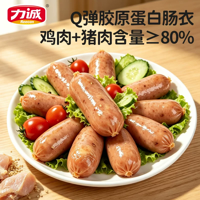 力诚抗饿小肉枣香肠120g*2袋 8.9元 - 86线报
