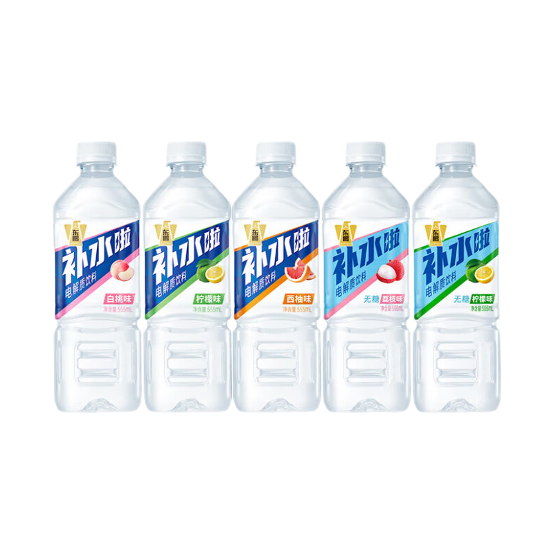 东鹏特饮补水啦电解质饮料西柚柠檬白桃味555ml*15瓶 35.9元 - 86线报
