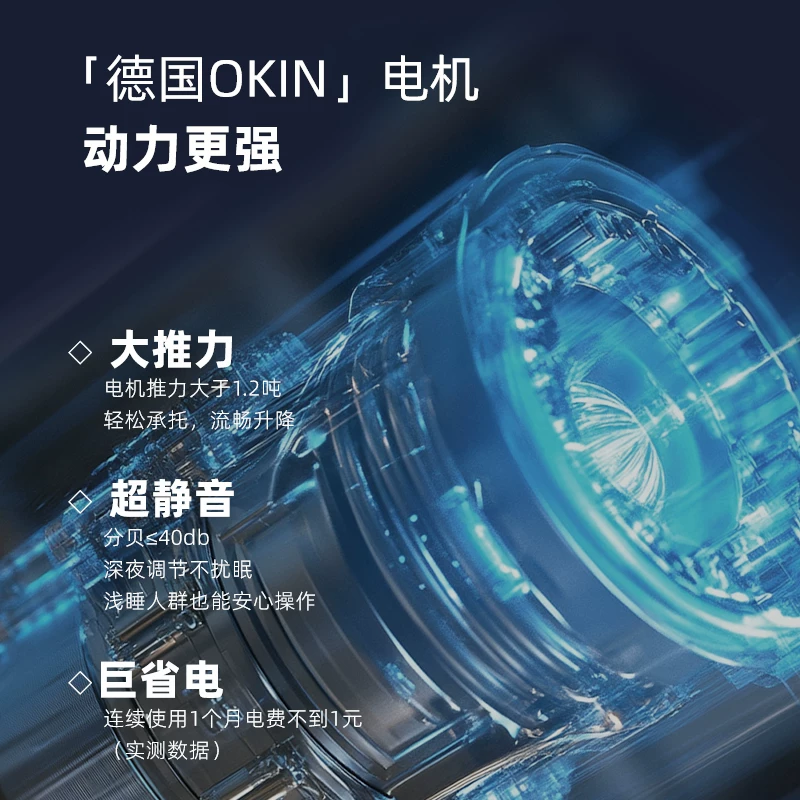 德国朗乐福真皮高端电动智能多功能按摩双人床全自动升降床星座 5149元 - 86线报