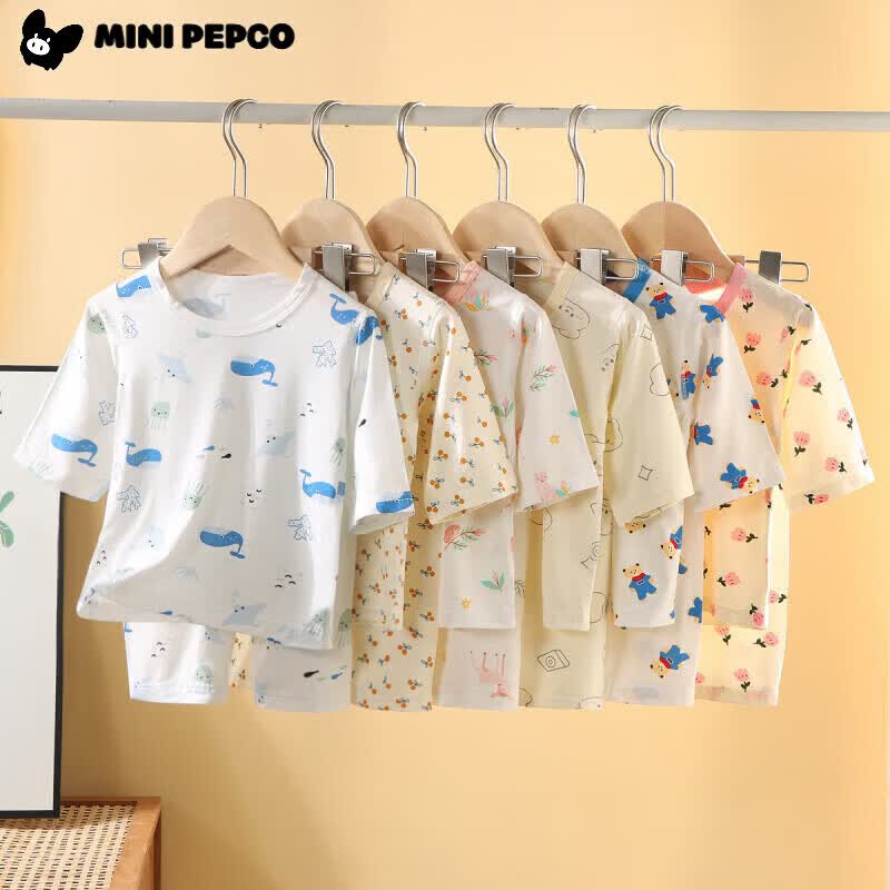 小猪班纳儿童尤可丝冰爽家居服套装 36.9元 - 86线报