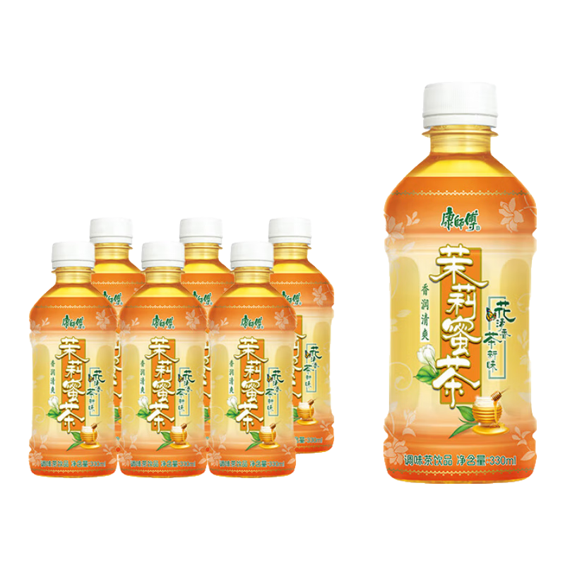 康师傅茉莉蜜茶330ml×6瓶 6.9元 - 86线报