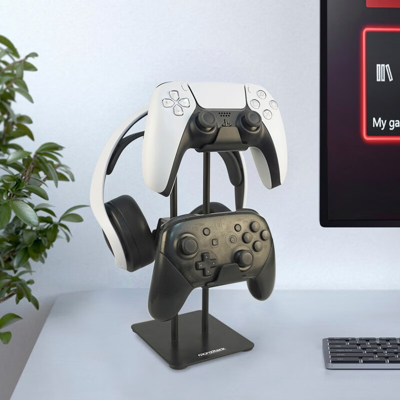 美易支游戏手柄耳机桌面支架兼容PS5,PS4Switch pro - 86线报 美易支游戏手柄耳机桌面支架兼容PS5,PS4Switch pro - 86线报