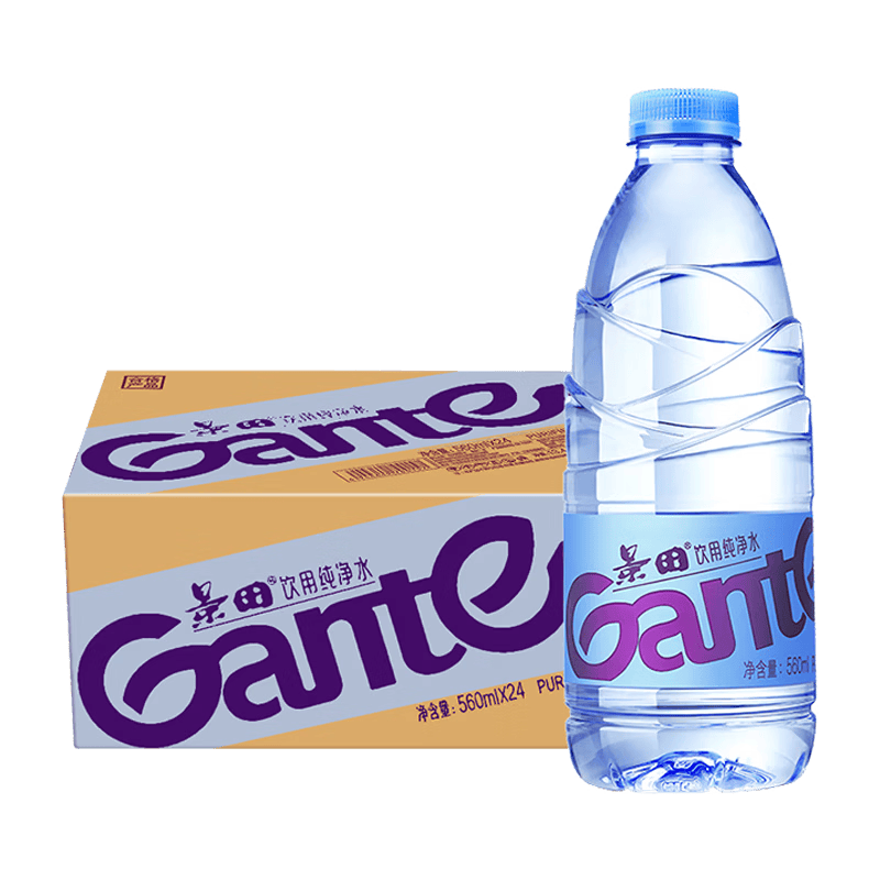 景田饮用纯净水560ml*12瓶整箱装 11.2元 - 86线报 景田饮用纯净水560ml*12瓶整箱装 11.2元 - 86线报