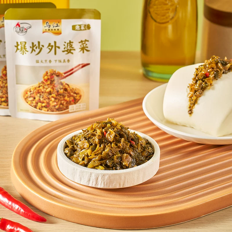 乌江爆炒外婆菜酸菜300g30g*10袋 6.9元 - 线报酷