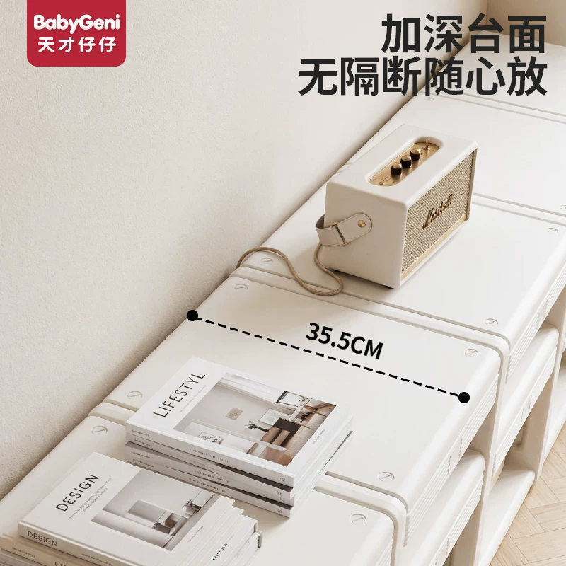 天才仔仔电视柜客厅小户型地柜大容量储物收纳柜落地轻奢电视机柜 125元 - 线报酷