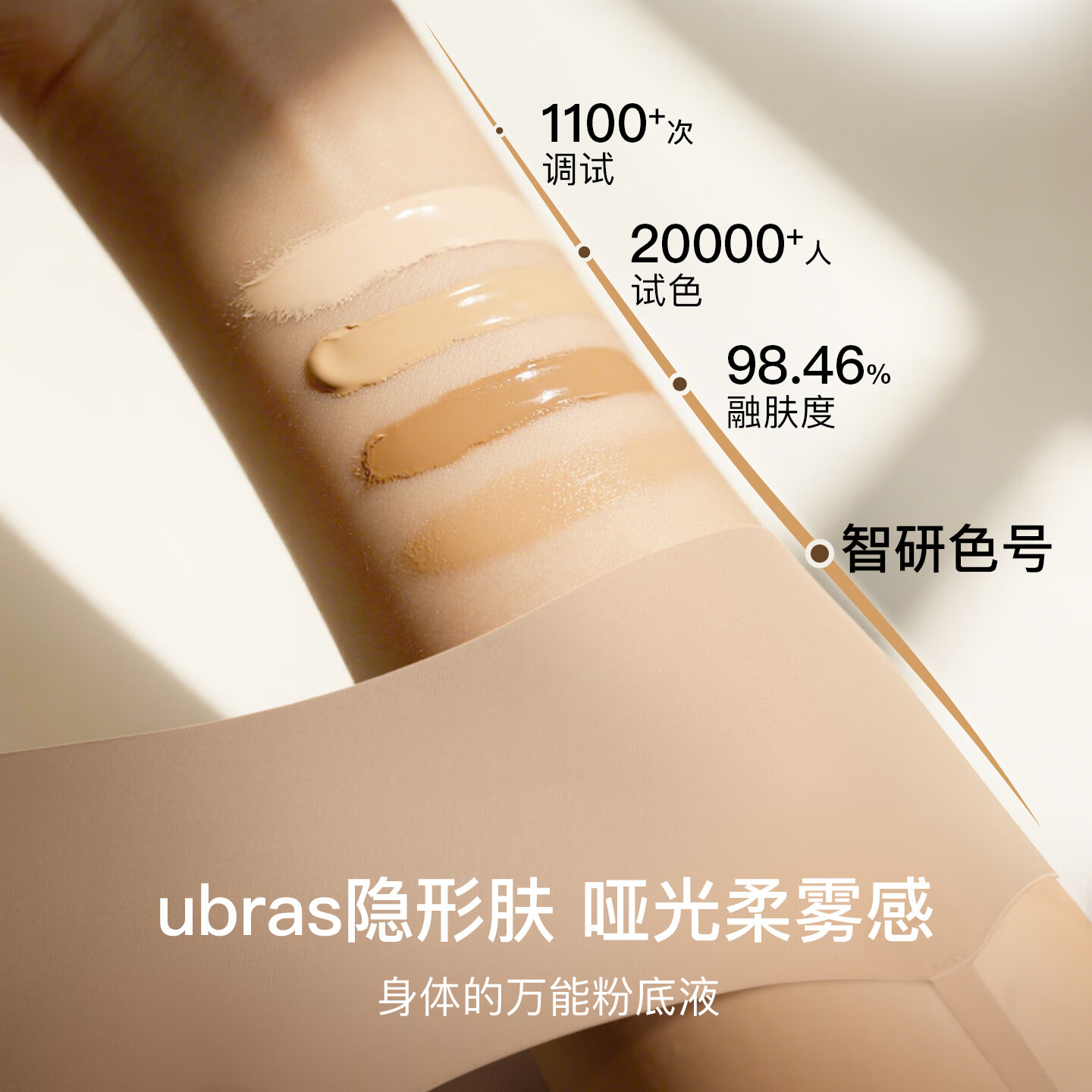 Ubras无尺码隐形背心文胸均码 86.5元 - 86线报