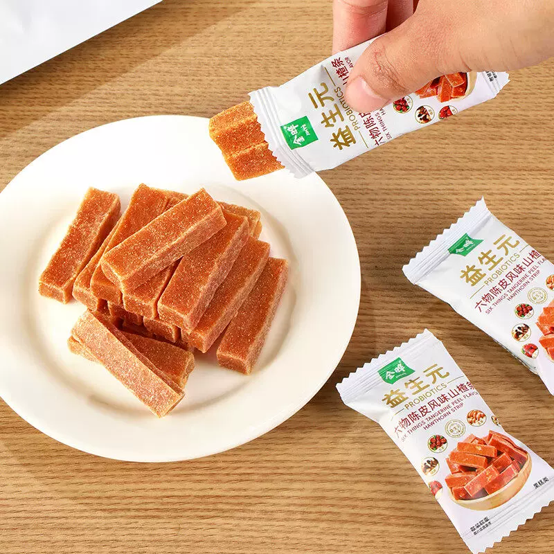 金晔益生元六物陈皮风味山楂条1kg 42.4元 - 86线报