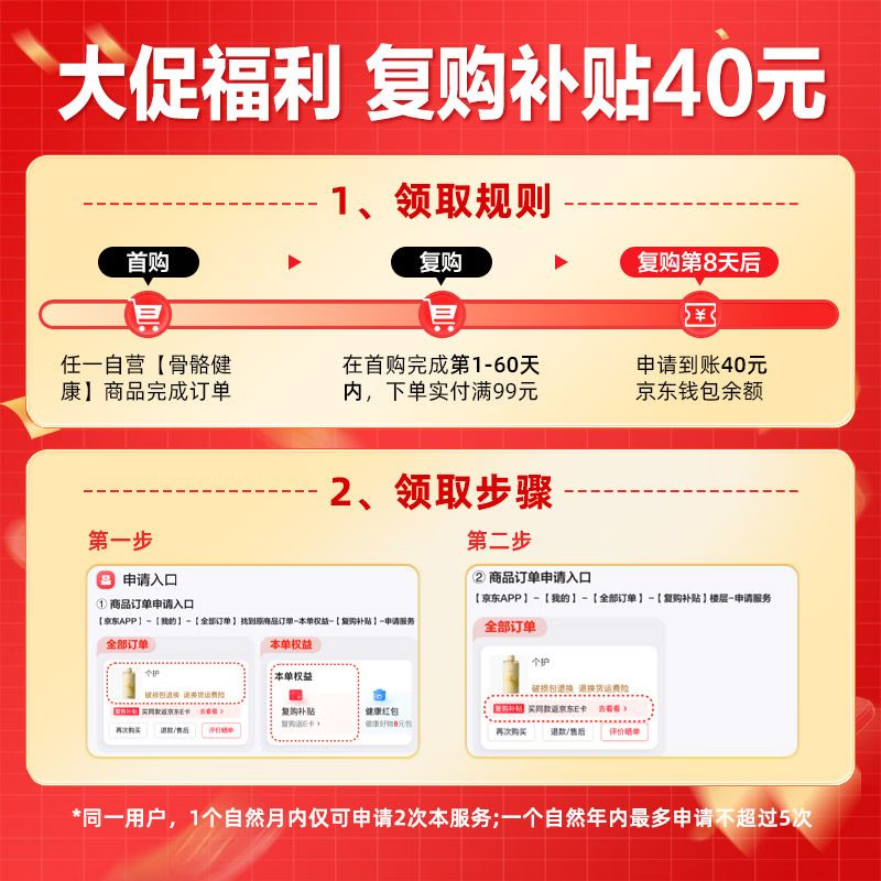 钙尔奇金钙尔奇硫酸氨糖1787软骨素维生素D维骨力中老年成人钙片92片 拍2件 85.8元 - 86线报