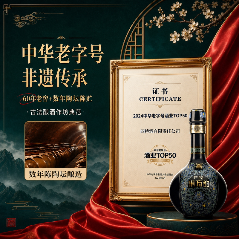 四特酒东方韵雅韵52%vol特香型白酒 253.4元 - 86线报
