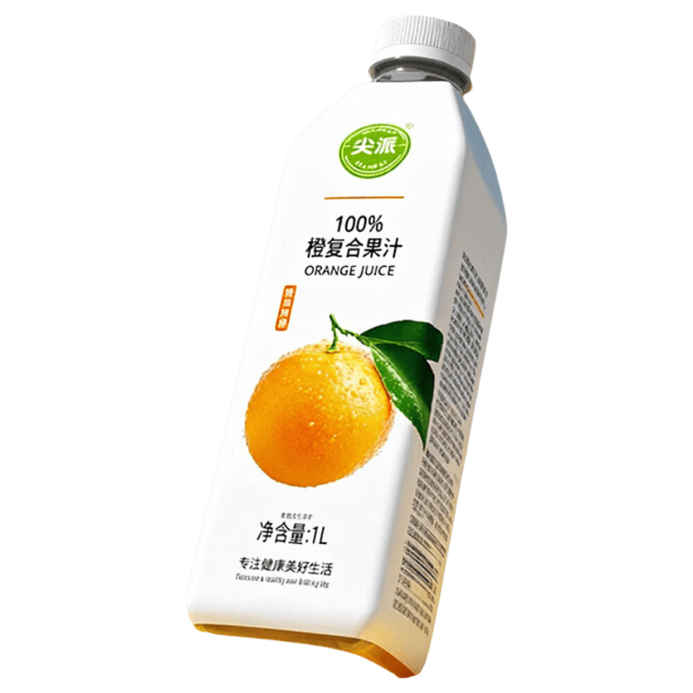 尖派100%橙汁1L*1瓶临期清仓 7.9元 - 86线报