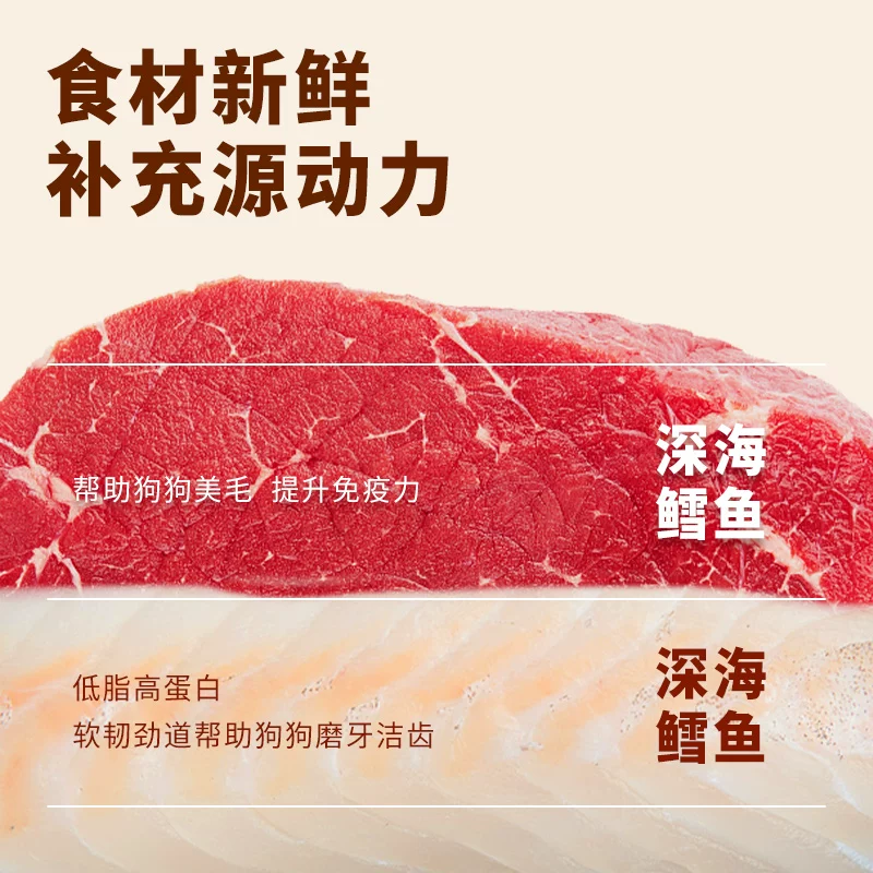 Natural Core天然核心狗狗零食磨牙耐咬牛肉鳕鱼肉干条90g 13.76元 - 折送网