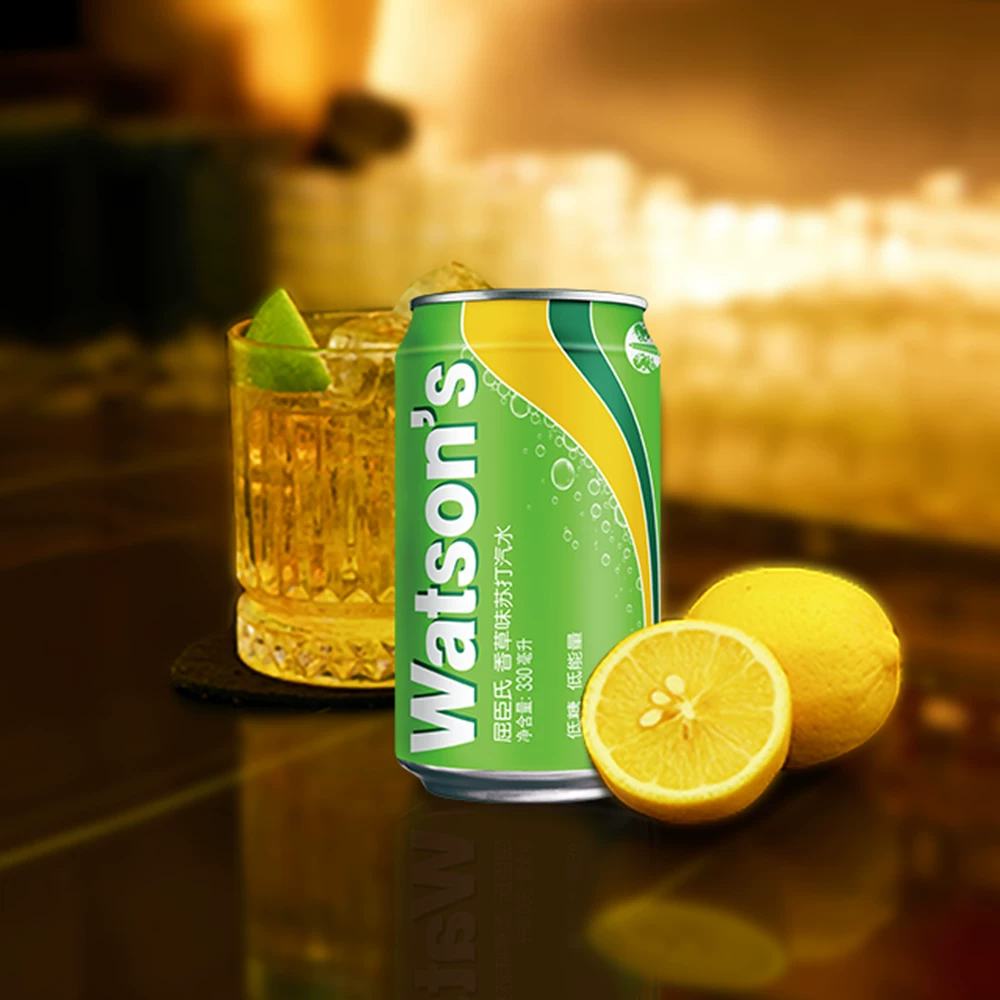屈臣氏香草味苏打水330ml*12罐 30元 - 86线报