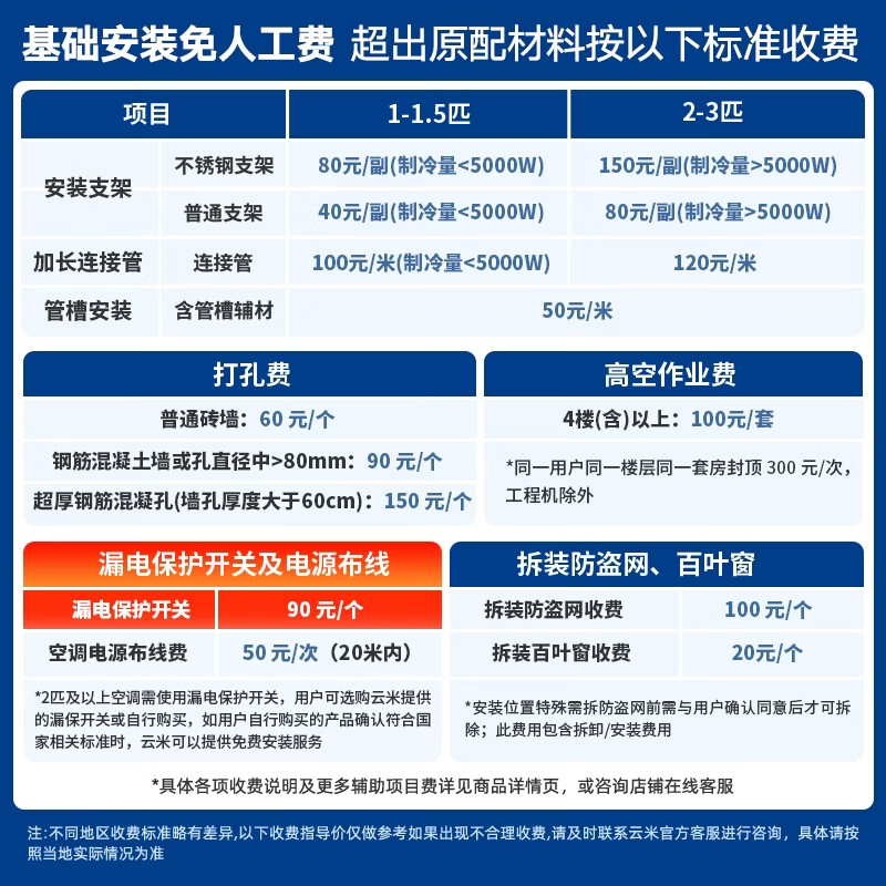 云米变频冷暖空调挂机1.5匹 1318.38元 - 86线报