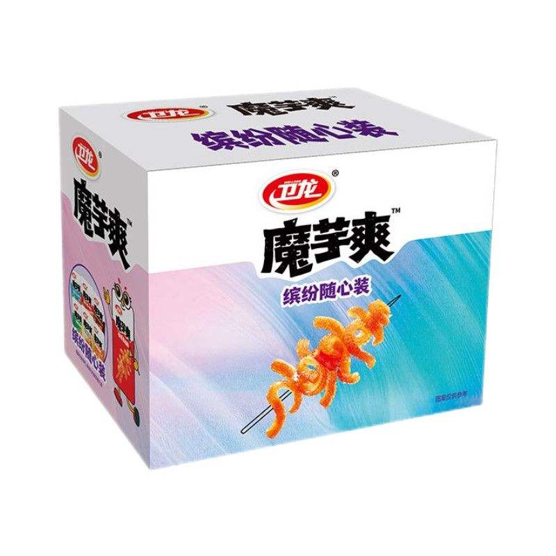 卫龙魔芋爽缤纷随心盒装1000g 21.9元 - 线报酷