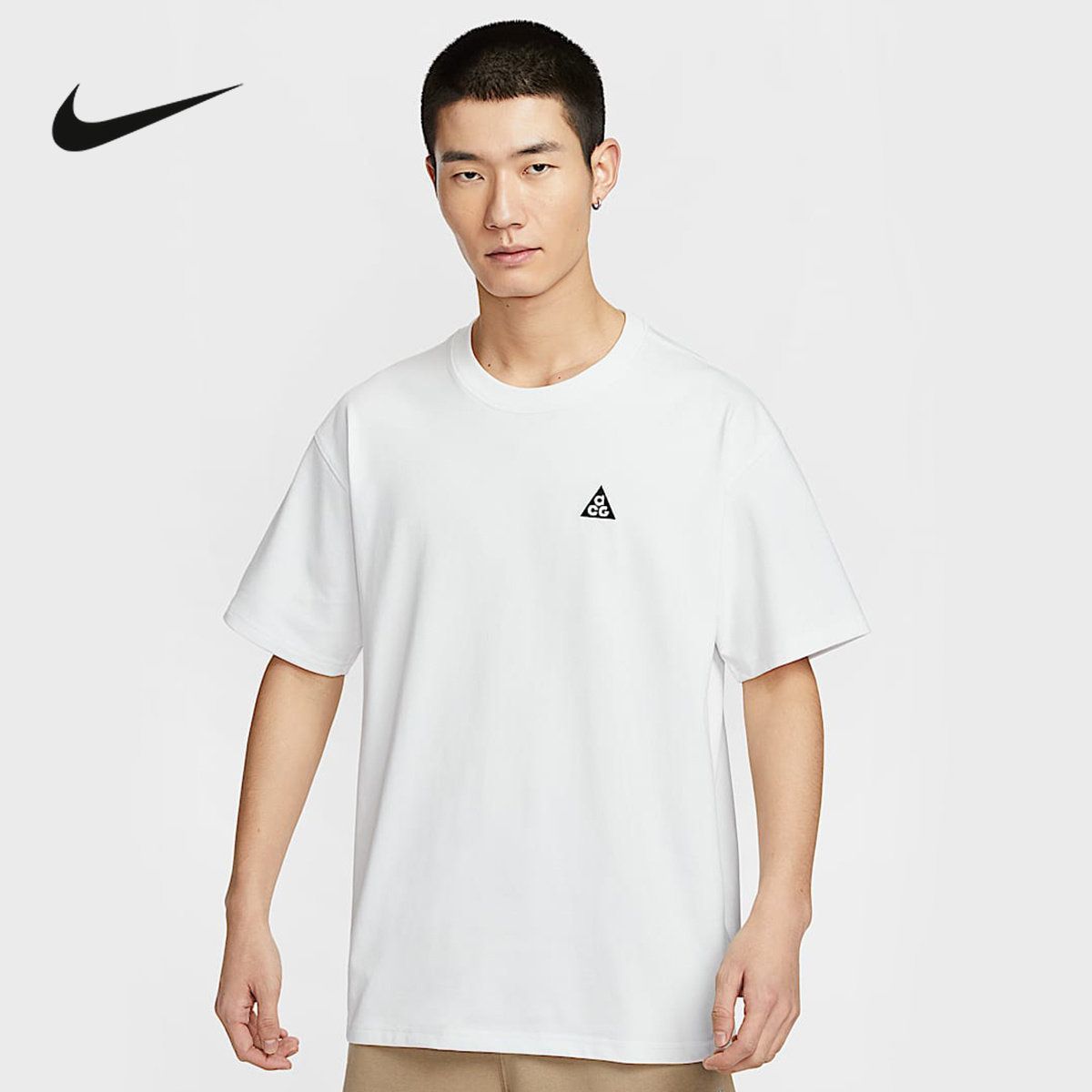 NIKE夏季款男子ACG户外运动休闲圆领白色短袖T恤HJ0799-121 130.57元 - 线报酷