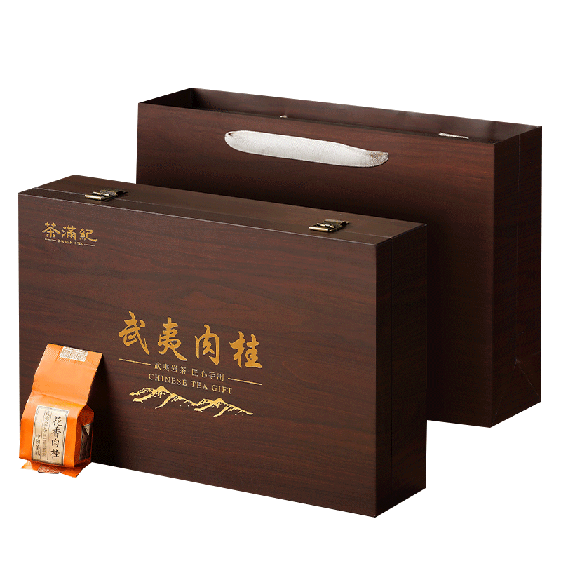 茶满纪武夷岩茶肉桂250g父亲节茶叶礼盒 35.63元 - 86线报