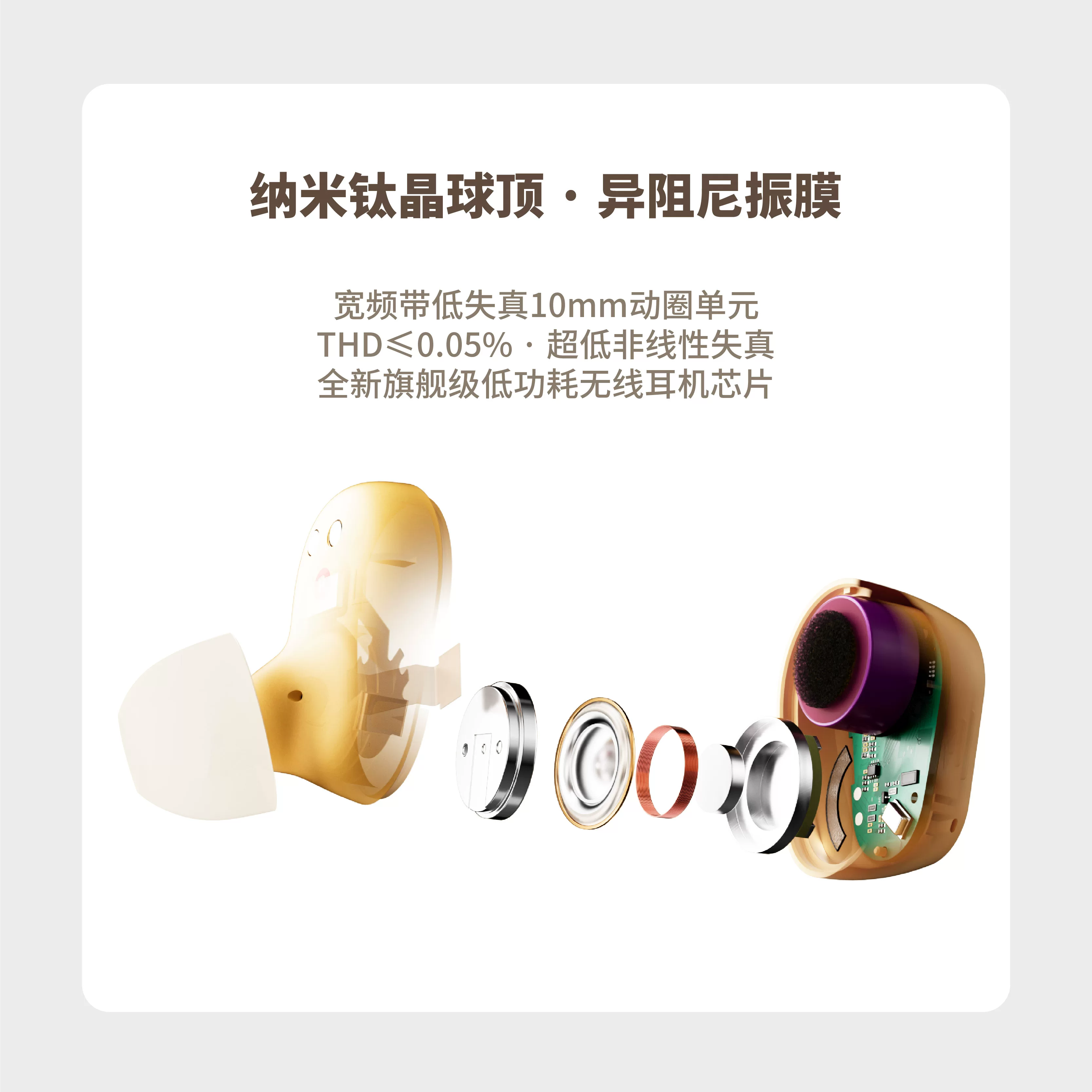 水月雨Pudding布丁主动降噪蓝牙耳机 123.52元 - 86线报