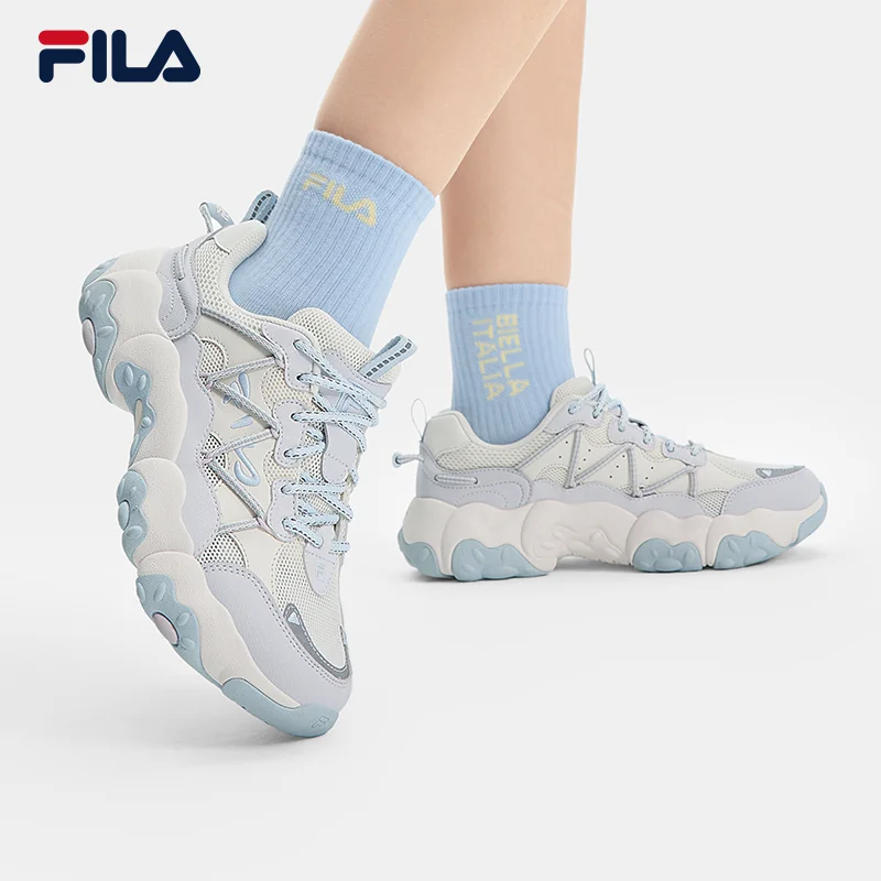 斐乐女鞋FLUID 6复古运动鞋2025夏猫爪鞋6代休闲鞋 379元 - 线报酷