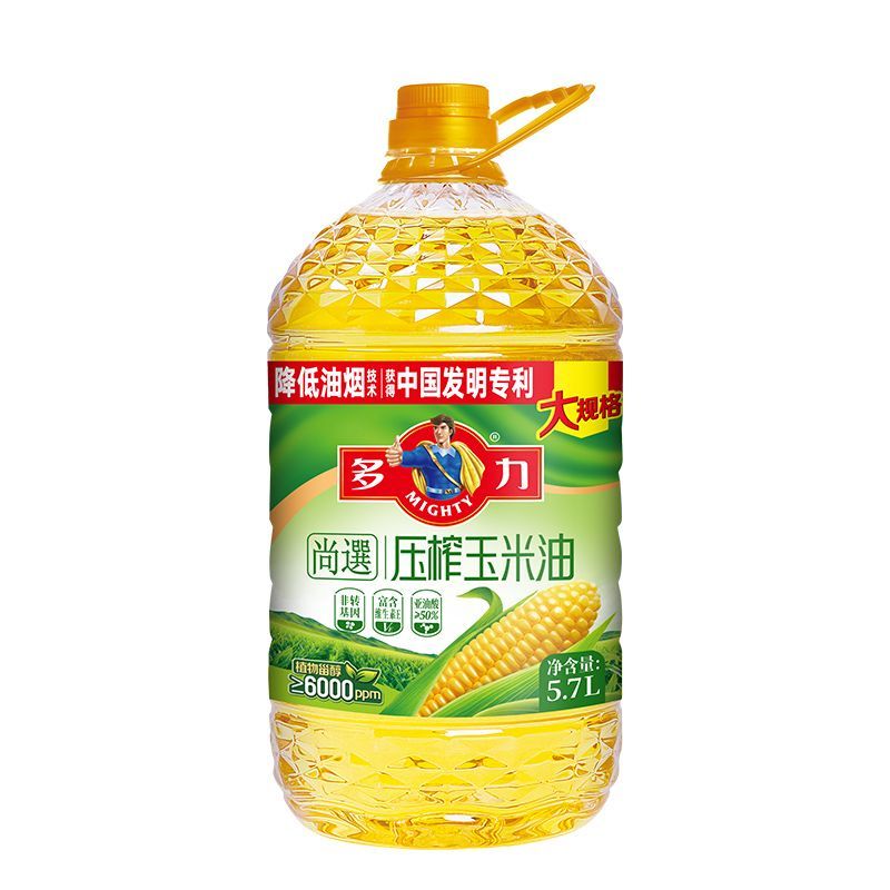 多力压榨玉米油5.7L食用油 49.9元 - 折送网